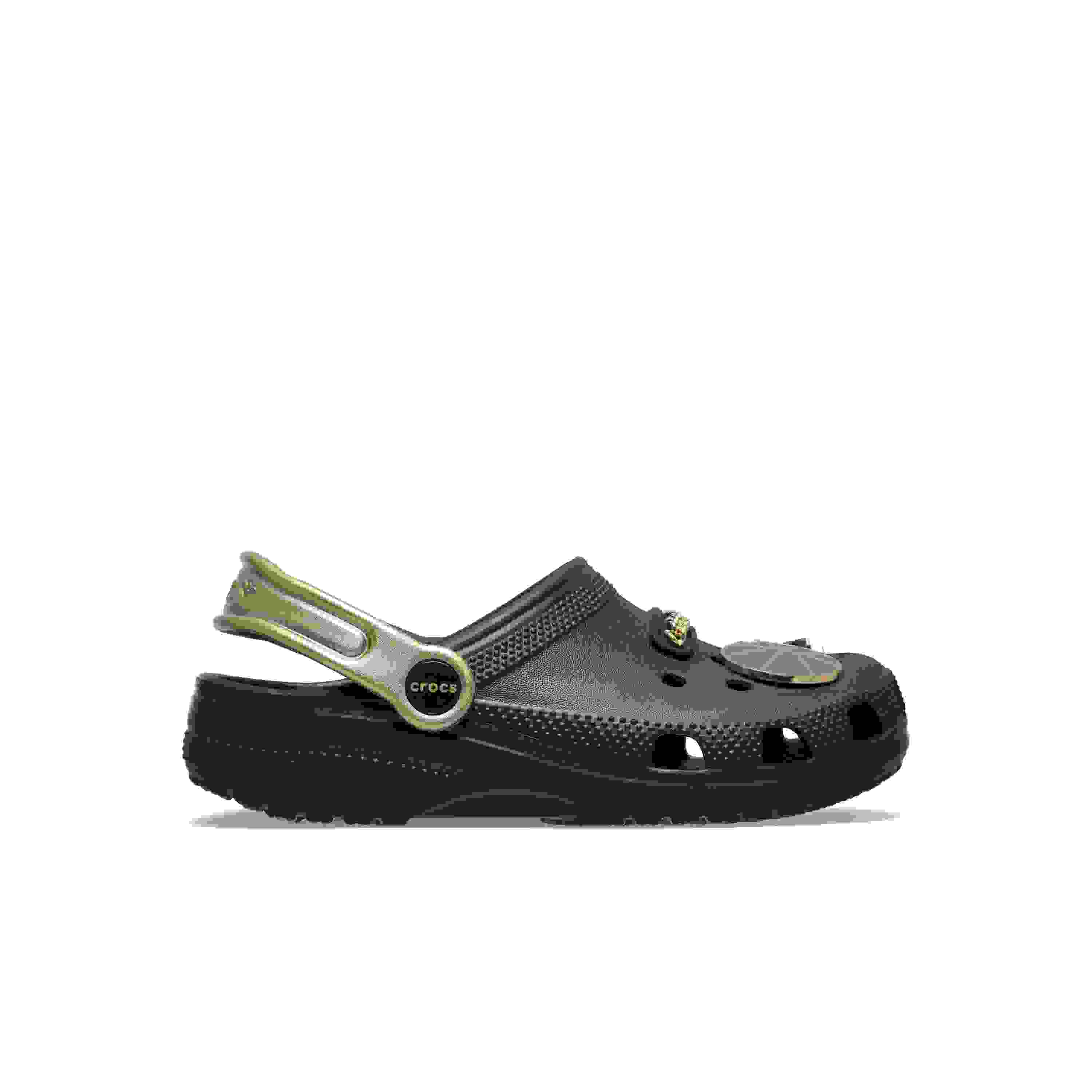 Crocs Classic Preschool Boys' "Black/Gold" Clog